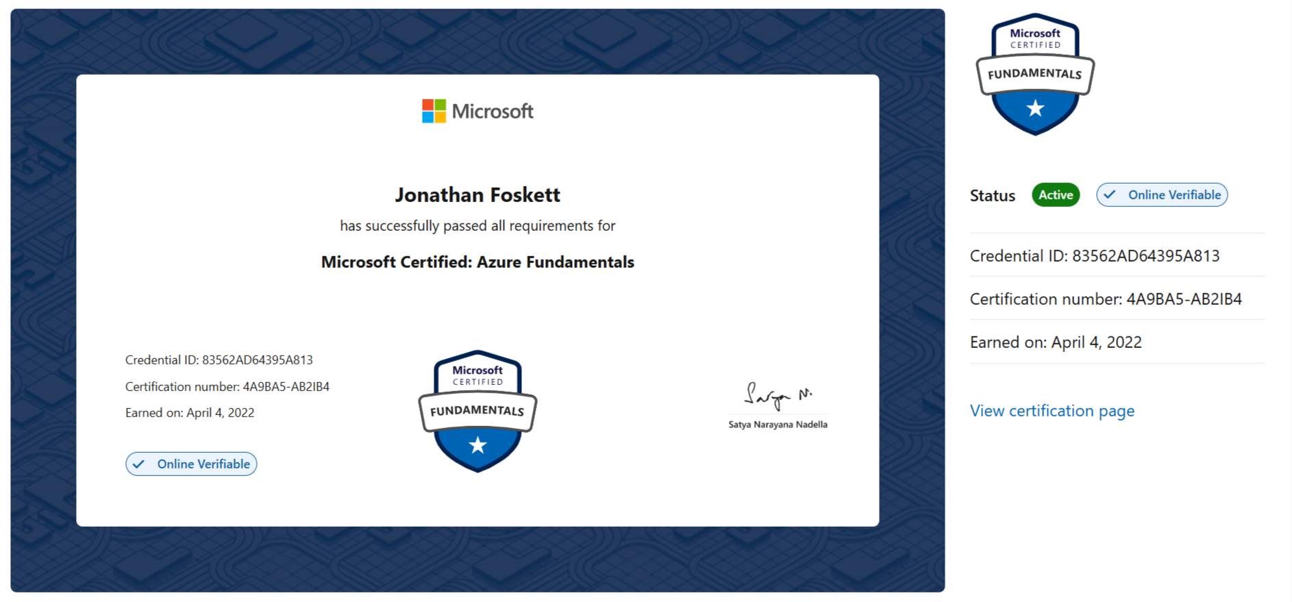 Microsoft Azure Fundamentals