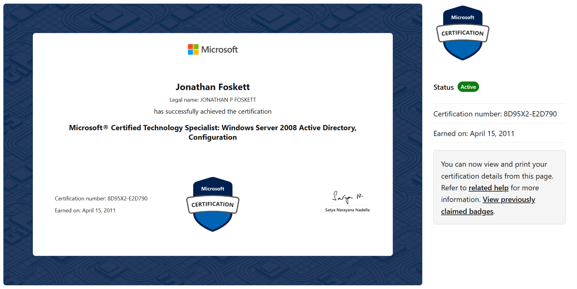 Microsoft MCTS Windows Server 2008