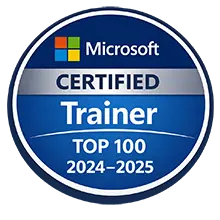 Microsoft MCT Top 100 Badge